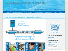 Tablet Screenshot of calclear.com.au